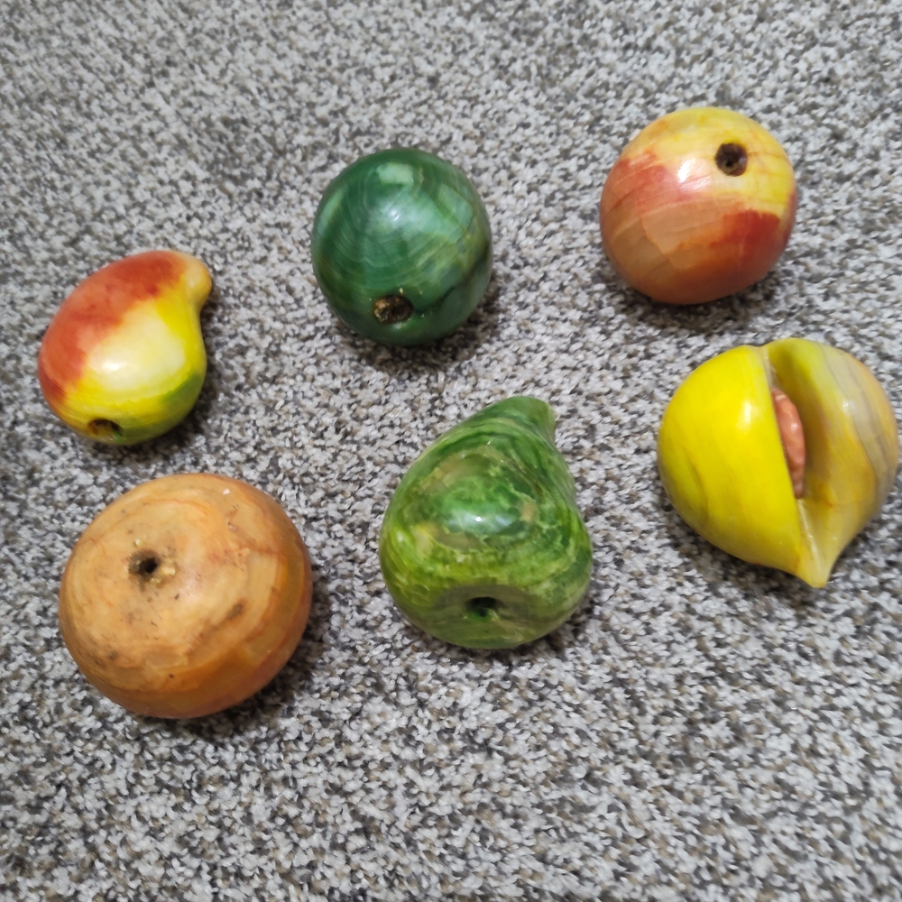 Vintage Marble Fruit